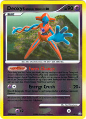 Deoxys Normal Forme - 1/146 - Rare - Reverse Holo